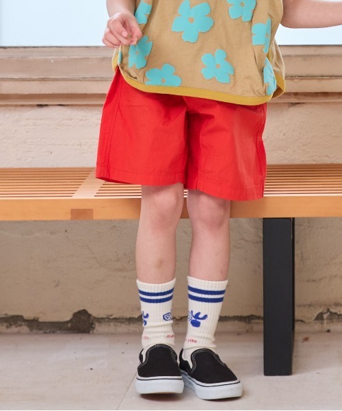Life Support Products(ライフサポートプロダクツ)の「ポプリンマチツキショートパンツ(80~150cm)(その他パンツ・キッズ・ピンク/エメラルド/マルチ/チャコール/レッド/イエロー/ブルー・90/95/100/110/120/130/140/150/80)」の7枚目の写真
