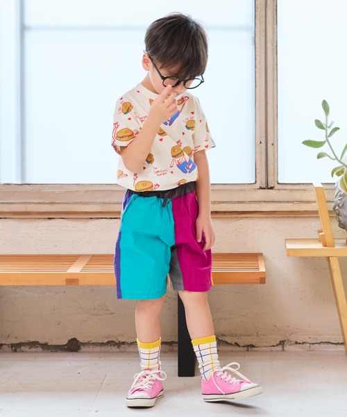 Life Support Products(ライフサポートプロダクツ)の「ポプリンマチツキショートパンツ(80~150cm)(その他パンツ・キッズ・ピンク/エメラルド/マルチ/チャコール/レッド/イエロー/ブルー・90/95/100/110/120/130/140/150/80)」の21枚目の写真
