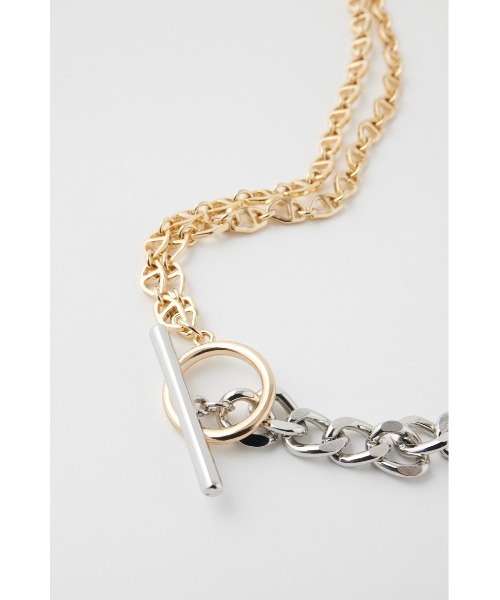 MOUSSY（マウジー）の「MANY WAY CHAIN ネックレス（ネックレス・レディース・シルバー/マルチ・FREE）」の5枚目の写真