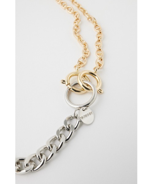 MOUSSY（マウジー）の「MANY WAY CHAIN ネックレス（ネックレス・レディース・シルバー/マルチ・FREE）」の6枚目の写真