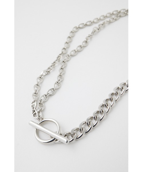 MOUSSY（マウジー）の「MANY WAY CHAIN ネックレス（ネックレス・レディース・シルバー/マルチ・FREE）」の13枚目の写真