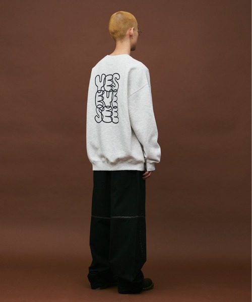 スウェット・トレーナー YESEYESEE Y.E.S Waffle Sweatshirt 5JH751 YESEYESEE Y.E.S Waffle Sweatshirt 5JH751 (YESEYESEE