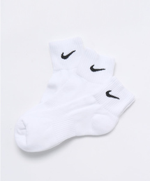 NIKE SPORTSWEAR | ユニセックス 3足1組 ナイキ ソックス NIKE 3P COTTON CUSHION QUARTER SOCKS MOIST MNG SX4703(ソックス/靴下)