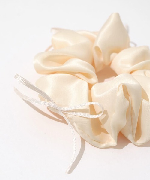 flower(フラワー)の「メニーリボンシュシュ(シュシュ・レディース・アイボリー/ブラック・FREE)」の14枚目の写真