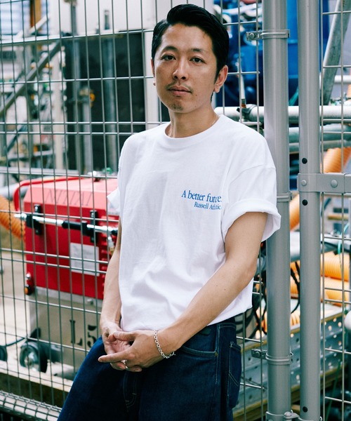 CREOLME（クレオルム）の「(CREOLME)〈ROSE BUD別注〉RUSSELL ATHLETIC×CREOLME 別注Tシャツ（Tシャツ/カットソー・レディース・グレー/ホワイト系その他・FREE）」の6枚目の写真