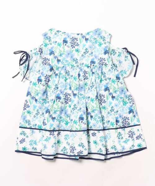 kate spade new york kids（ケイトスペードニューヨーク）の「ガールズ ラブリーガーデンブラウス（シャツ/ブラウス・キッズ・ブルー・L）」の9枚目の写真