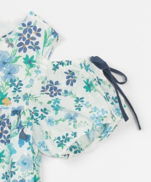 kate spade new york kids（ケイトスペードニューヨーク）の「ガールズ ラブリーガーデンブラウス（シャツ/ブラウス・キッズ・ブルー・L）」の6枚目の写真