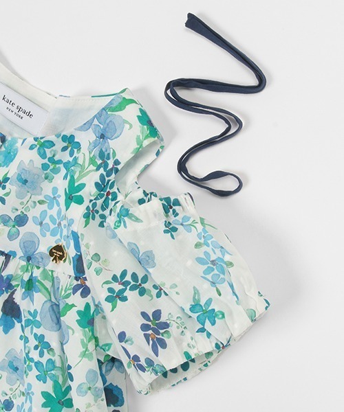 kate spade new york kids（ケイトスペードニューヨーク）の「ガールズ ラブリーガーデンブラウス（シャツ/ブラウス・キッズ・ブルー・L）」の5枚目の写真