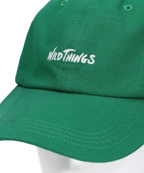 WILD THINGS(ワイルドシングス)の「WILDTHINGS LOGO CAP WT24065SL(キャップ・メンズ・ブラック/グリーン/ベージュ・ONE SIZE)」の7枚目の写真