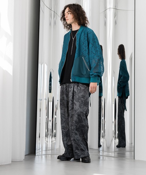 HARE(ハレ)の「【汗シミ軽減】シルキースムースBIGカットソー(HARE)(Tシャツ/カットソー・メンズ・パープル/グレー/ブラック/ホワイト・SMALL/MEDIUM)」の8枚目の写真