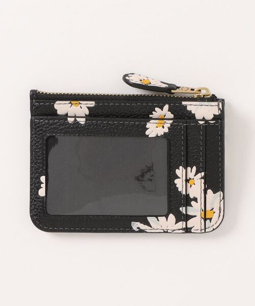 COACH(コーチ)の「ミニ スキニー ID ケース・フローラル プリント(パスケース・レディース・ブラック系その他・ONE)」の5枚目の写真