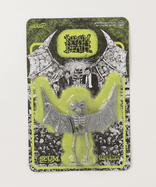Figurine - Super7 - Napalm Death - Scum Demon (Vert Lime) - Adulte - Intérieur - Jeux