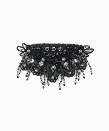 tanakadaisuke バレッタ tanakadaisuke/タナカダイスケ】crystal hair clip left