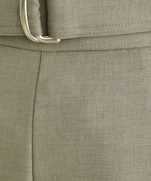 grove（グローブ）の「◆【夏に嬉しい機能付き】ベルト付きワイドパンツ（その他パンツ・レディース・ブラック/ベージュ/カーキ・02/05/01/04/03）」の12枚目の写真