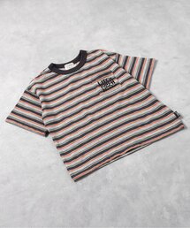 【接触冷感】マルチボーダーBIGTシャツ