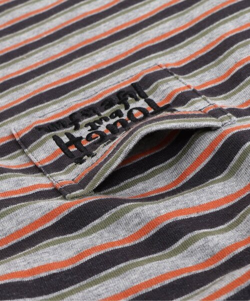 F.O.KIDS(エフオーキッズ)の「【接触冷感】マルチボーダーBIGTシャツ(Tシャツ/カットソー・キッズ・グレー/ブルー/キナリ・120/110/100/95/90/80/150/140/130)」の17枚目の写真