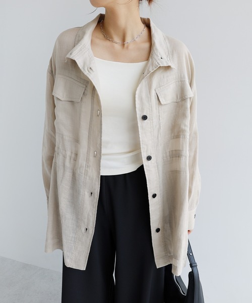 週末限定セール！ネストローブ ラミーシャツブラウス 週末限定セール！ネストローブ ラミーシャツブラウス 週末限定セール