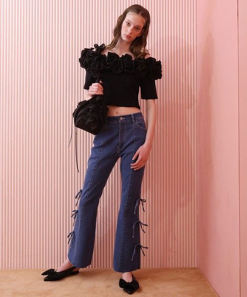 Seemi. byNICECLAUP（ シーミーバイナイスクラップ）の「【Seemi.】アソートデニムパンツ（デニムパンツ・レディース・ネイビー/ブルー/ライトブルー・MEDIUM/SMALL）」の20枚目の写真