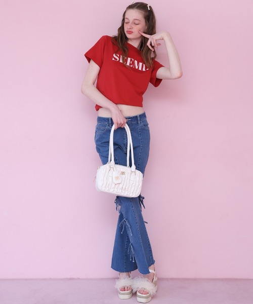 Seemi. byNICECLAUP（ シーミーバイナイスクラップ）の「【Seemi.】アソートデニムパンツ（デニムパンツ・レディース・ネイビー/ブルー/ライトブルー・MEDIUM/SMALL）」の9枚目の写真