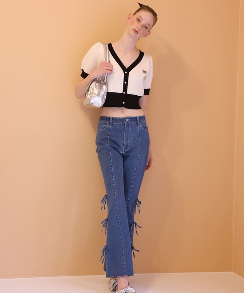 Seemi. byNICECLAUP（ シーミーバイナイスクラップ）の「【Seemi.】アソートデニムパンツ（デニムパンツ・レディース・ネイビー/ブルー/ライトブルー・MEDIUM/SMALL）」の13枚目の写真