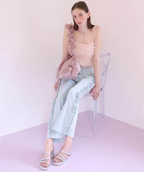 Seemi. byNICECLAUP（ シーミーバイナイスクラップ）の「【Seemi.】アソートデニムパンツ（デニムパンツ・レディース・ネイビー/ブルー/ライトブルー・MEDIUM/SMALL）」の15枚目の写真