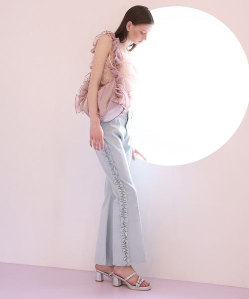 Seemi. byNICECLAUP（ シーミーバイナイスクラップ）の「【Seemi.】アソートデニムパンツ（デニムパンツ・レディース・ネイビー/ブルー/ライトブルー・MEDIUM/SMALL）」の16枚目の写真