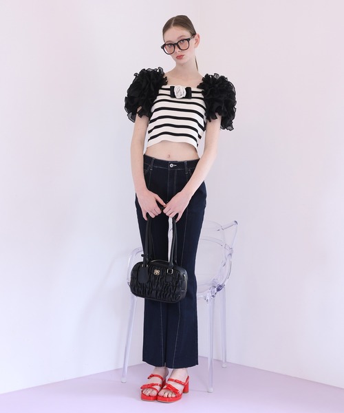 Seemi. byNICECLAUP（ シーミーバイナイスクラップ）の「【Seemi.】アソートデニムパンツ（デニムパンツ・レディース・ネイビー/ブルー/ライトブルー・MEDIUM/SMALL）」の18枚目の写真