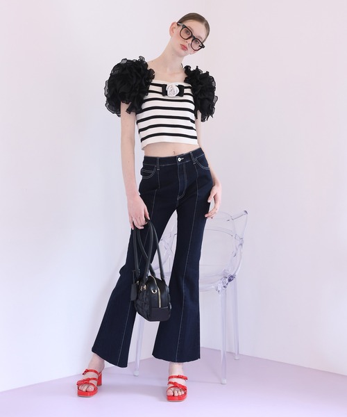 Seemi. byNICECLAUP（ シーミーバイナイスクラップ）の「【Seemi.】アソートデニムパンツ（デニムパンツ・レディース・ネイビー/ブルー/ライトブルー・MEDIUM/SMALL）」の19枚目の写真