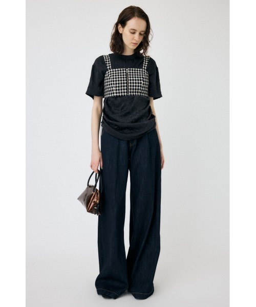 チェックビスチェドッキングトップス｜WOMEN｜250HAC30-533I