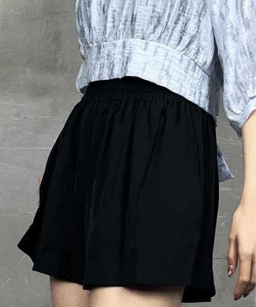 tolene(トレネ)の「ショートパンツ(その他パンツ・レディース・ブラック/ホワイト・FREE)」の5枚目の写真