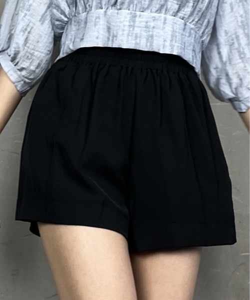 tolene(トレネ)の「ショートパンツ(その他パンツ・レディース・ブラック/ホワイト・FREE)」の6枚目の写真