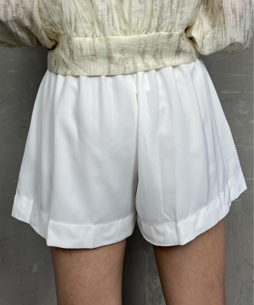 tolene(トレネ)の「ショートパンツ(その他パンツ・レディース・ブラック/ホワイト・FREE)」の3枚目の写真
