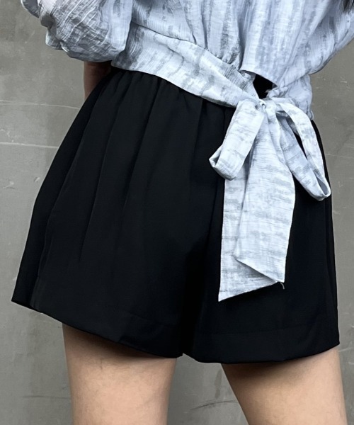 tolene(トレネ)の「ショートパンツ(その他パンツ・レディース・ブラック/ホワイト・FREE)」の7枚目の写真