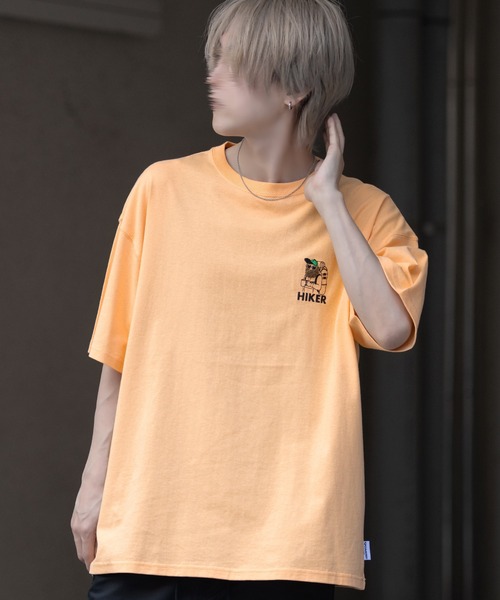 SILVER BULLET(シルバーバレット)の「『SILVER BULLET SELECT AP/シルバーバレットセレクト』部分サガラ胸刺繍半袖Tシャツ【Z】(Tシャツ/カットソー・メンズ・グリーン系1/ホワイト系3/ホワイト系2/オレンジ系1/ネイビー系1/ホワイト系4/グレー系1/ホワイト系1・L/M)」の8枚目の写真
