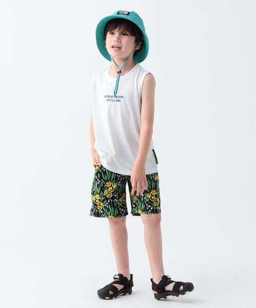 SPALDING(スポルディング)の「【SPALDING(スポルディング)】ドライ天竺タンク(KIDS)(タンクトップ・キッズ・ホワイト/オリーブ/チャコール・130cm/150cm)」の13枚目の写真