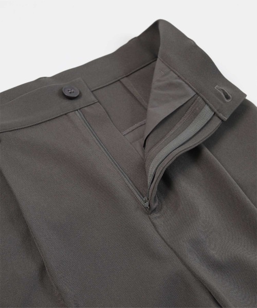 miette（ミエット）の「配色ロールアップワイドパンツ（その他パンツ・レディース・チャコール/ブラック・FREE）」の15枚目の写真