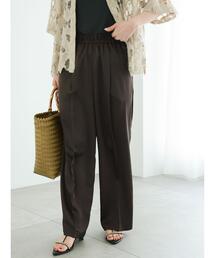 Te chichi | 柄アソートサテンイージーストレートパンツ(その他パンツ)