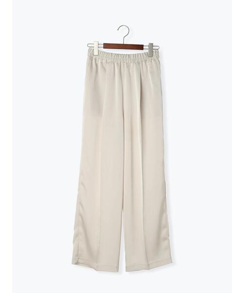 Te chichi（テチチ）の「柄アソートサテンイージーストレートパンツ（その他パンツ・レディース・カーキ/オフホワイト/チャコールグレー/ベージュ・F）」の21枚目の写真