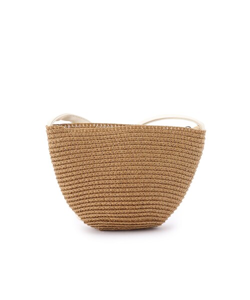 SHOO・LA・RUE（シューラルー）の「◆ブレードリボンポシェット（ショルダーバッグ・キッズ・ライトベージュ/キャメル・00）」の10枚目の写真