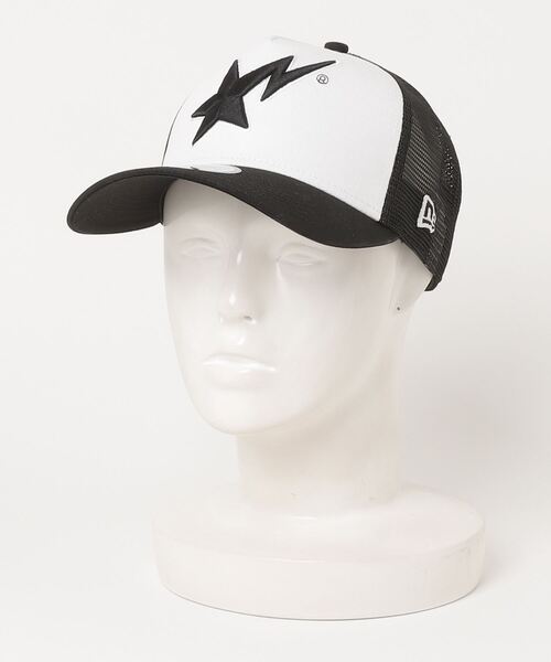 アベイシングエイプスーターキャップ A BATHING APE（アベイシングエイプ）の「NEW ERA 9FORTY STA CAP