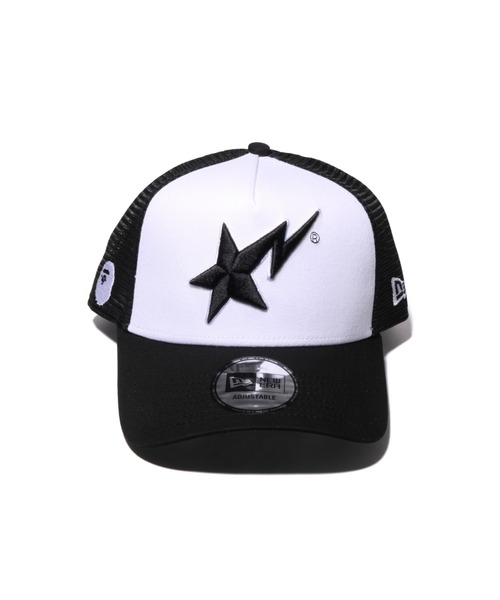 A BATHING APE(アベイシングエイプ)の「NEW ERA 9FORTY STA CAP(キャップ・メンズ・パープル/ブラック・FREE)」の3枚目の写真