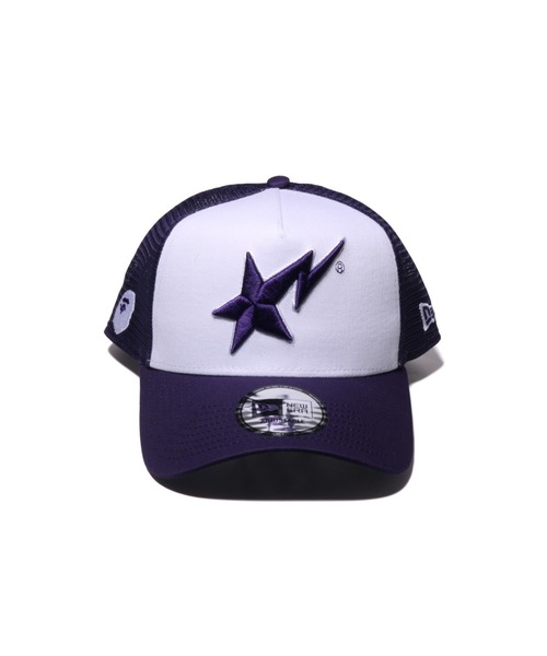 アベイシングエイプスーターキャップ A BATHING APE（アベイシングエイプ）の「NEW ERA 9FORTY STA CAP