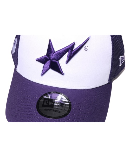 アベイシングエイプスーターキャップ A BATHING APE（アベイシングエイプ）の「NEW ERA 9FORTY STA CAP