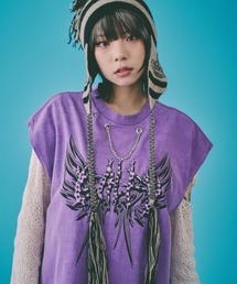 GALFY | A'GEM/9 × .kom『GALFY/ガルフィー』ゴリ厨二タンク(タンクトップ)