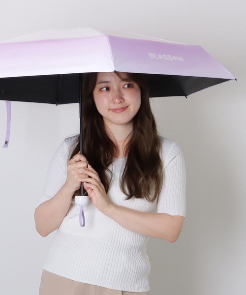 セール】超軽量 クラウド グラデーション 晴雨兼用 折りたたみ傘