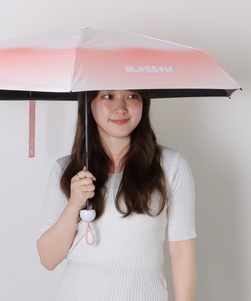 セール】超軽量 クラウド グラデーション 晴雨兼用 折りたたみ傘