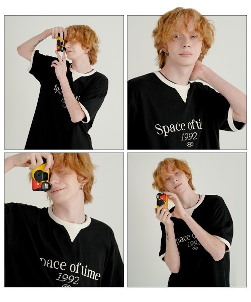 WV PROJECT(ダブリューブイプロジェクト)の「【WV PROJECT】Rest rain 12 sleeve t-shirts MJST7727(Tシャツ/カットソー・メンズ・ライトグレー/ブラック/ネイビー/オフホワイト/オレンジ系・S/M/L)」の12枚目の写真