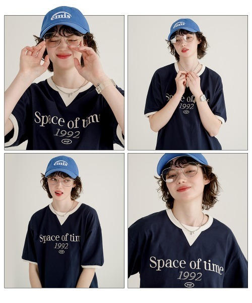 WV PROJECT(ダブリューブイプロジェクト)の「【WV PROJECT】Rest rain 12 sleeve t-shirts MJST7727(Tシャツ/カットソー・メンズ・ライトグレー/ブラック/ネイビー/オフホワイト/オレンジ系・S/M/L)」の13枚目の写真