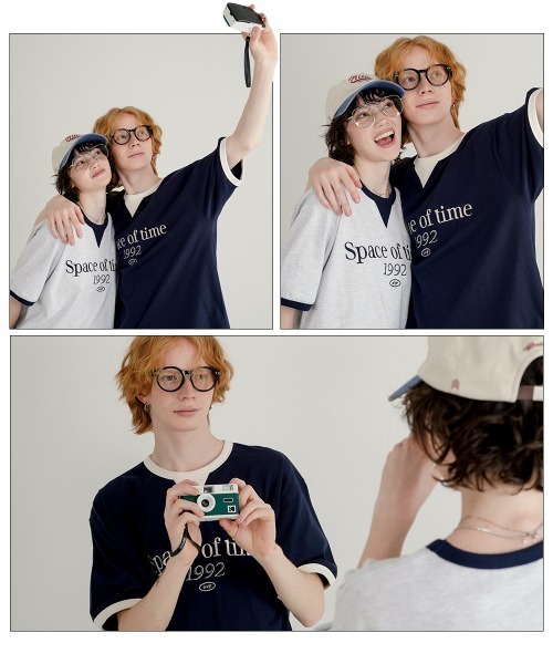 WV PROJECT(ダブリューブイプロジェクト)の「【WV PROJECT】Rest rain 12 sleeve t-shirts MJST7727(Tシャツ/カットソー・メンズ・ライトグレー/ブラック/ネイビー/オフホワイト/オレンジ系・S/M/L)」の17枚目の写真
