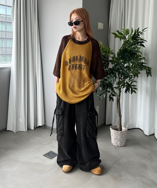 sedacle(セダクル)の「ピグメントスウェットカーゴパンツ(カーゴパンツ・メンズ・ブラック/グレー・LARGE/MEDIUM/SMALL)」の10枚目の写真